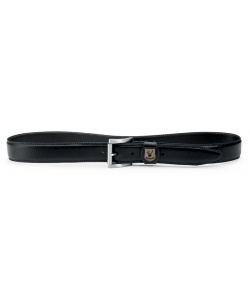 Leather trouser belt