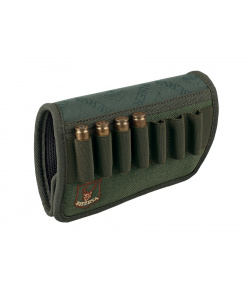 Ammo holder for rifle butt