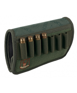 Ammo holder for rifle butt