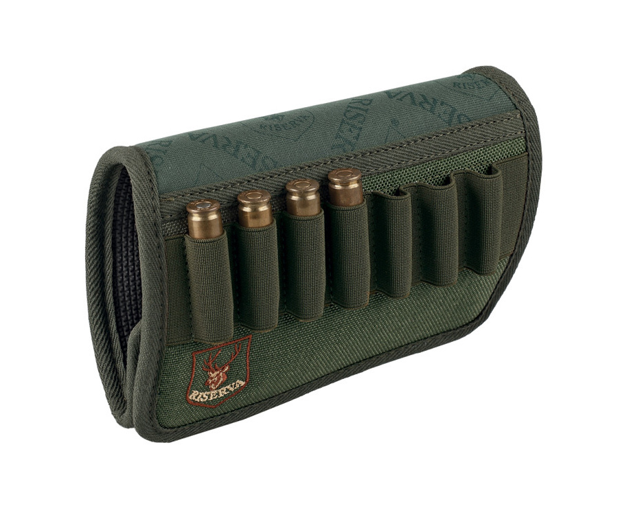 Ammo holder for rifle butt