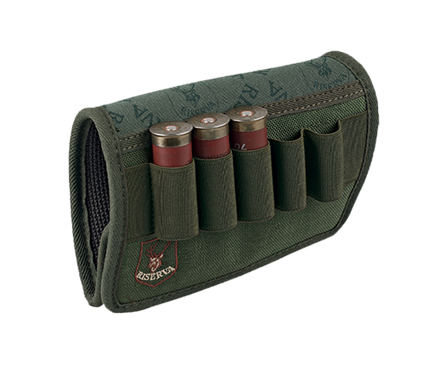 Shotgun butt cartridge holder