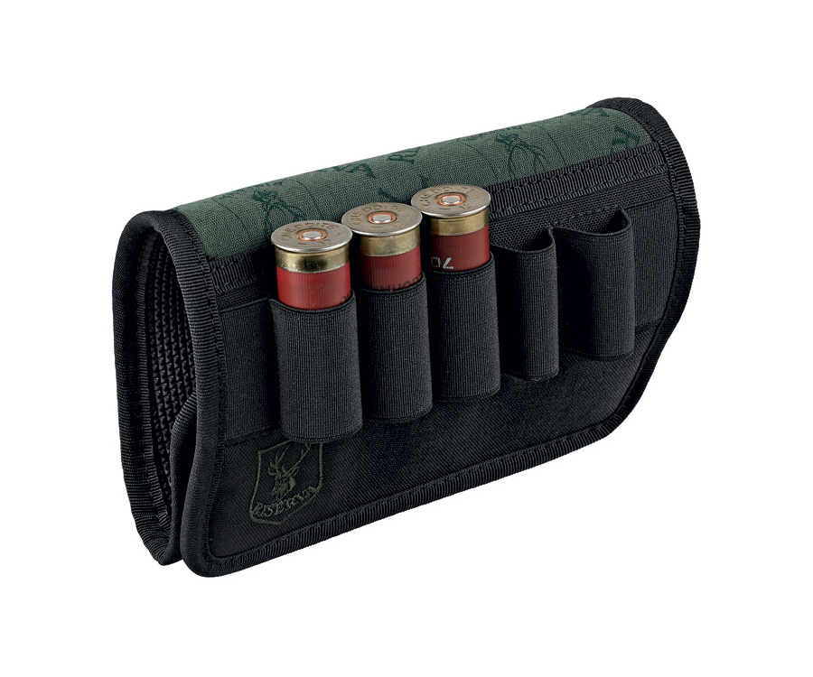 shotgun butt cartridge holder