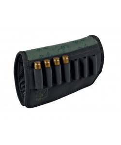 Cartridge case for rifle butt