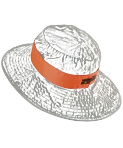 Orange hat band