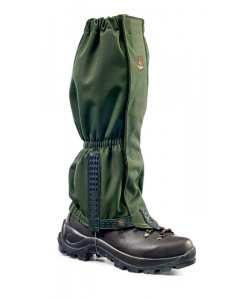 Gaiters with frontal fastening