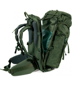 Loden hunting backpack with rifle pocket