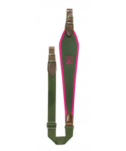 Rifle sling with pink details