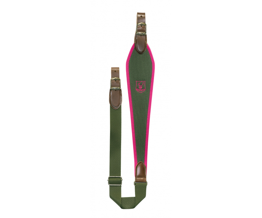 Rifle sling with pink details