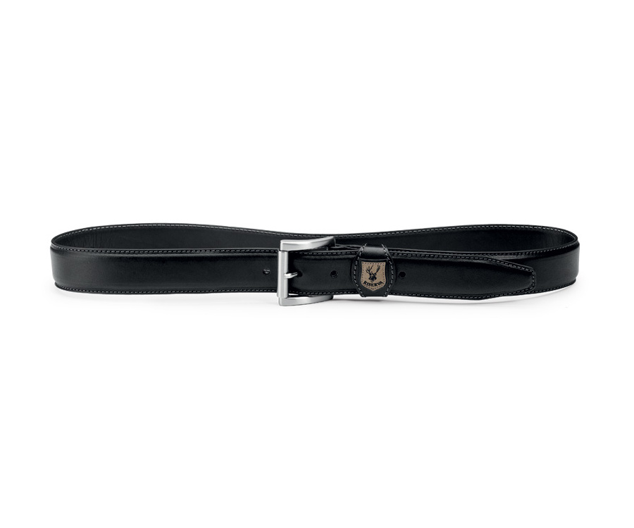 Leather trouser belt