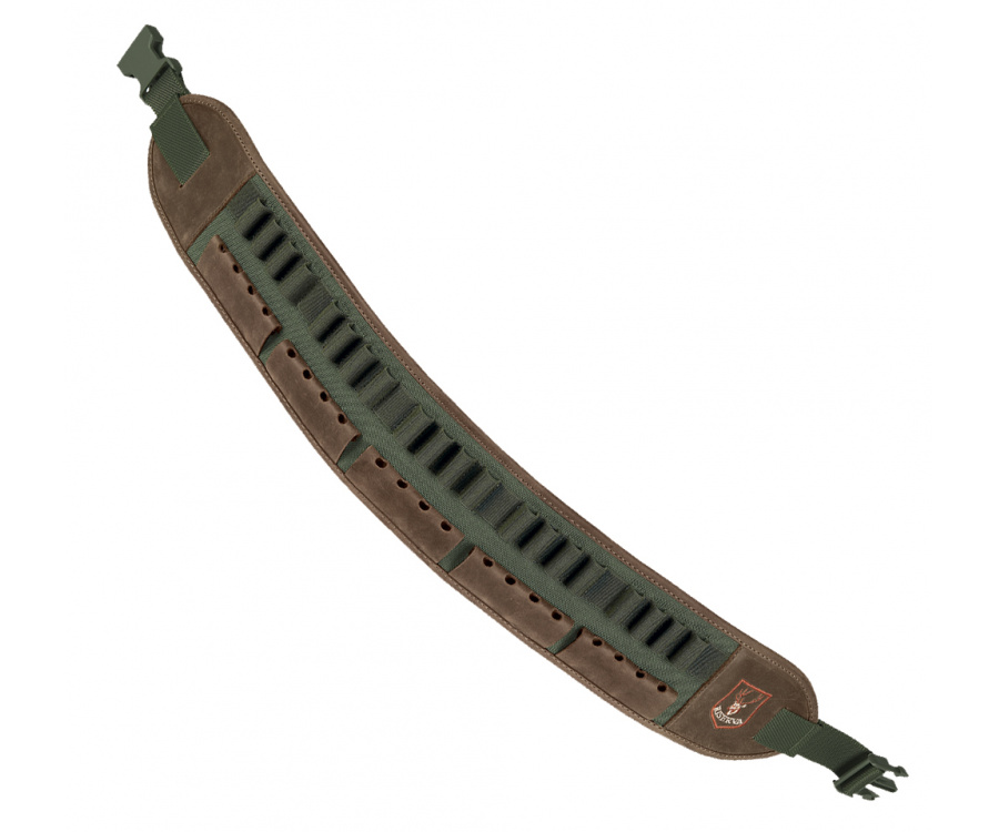 Leather cartridge belt