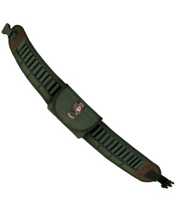 Cordura cartridge belt with pocket