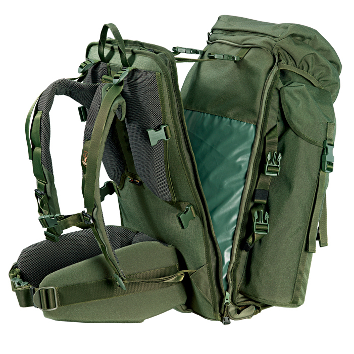 Hunting backpack with rifle pocket 45 L