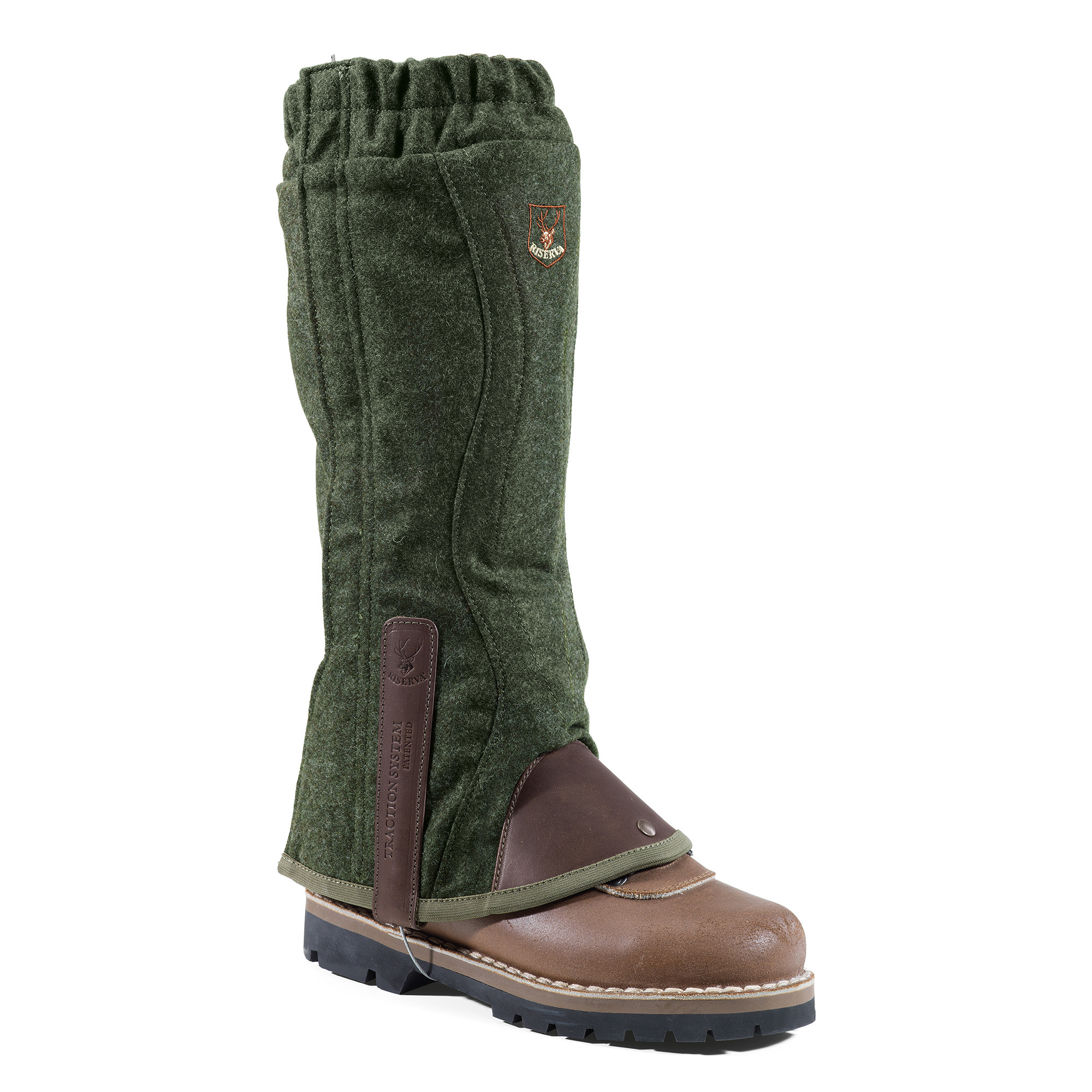 Ergonomic Loden Gaiters
