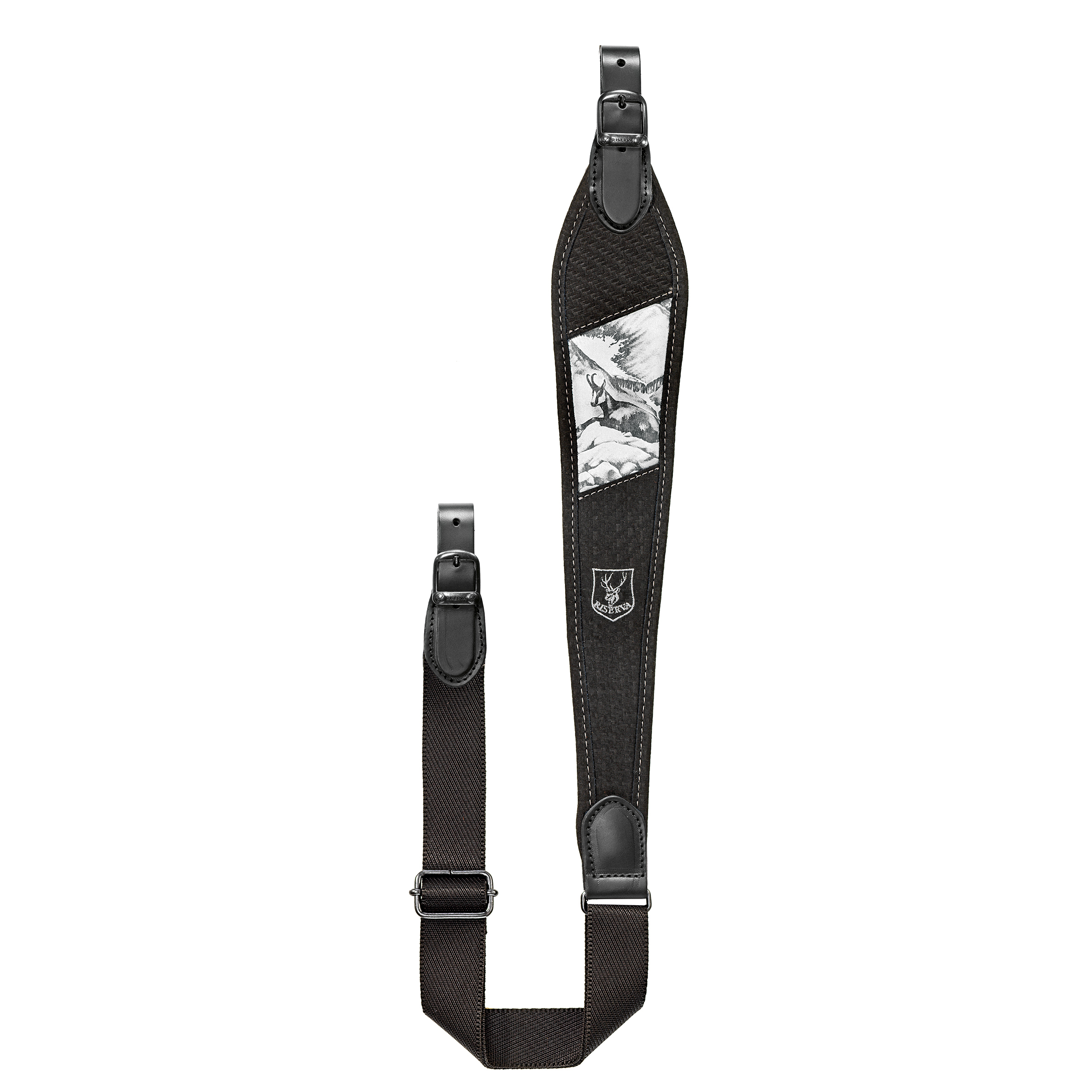 Carbon Leather shoulder sling